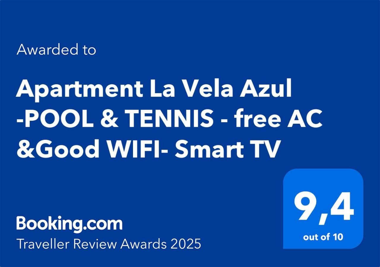Apartment La Vela Azul -Pool & Tennis - Free Ac &Good Wifi- Smart Tv 卡门港 外观 照片